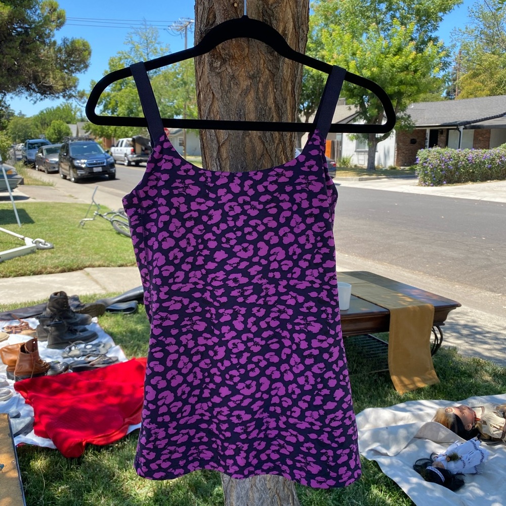 Purple Cheetah Lululemon Top